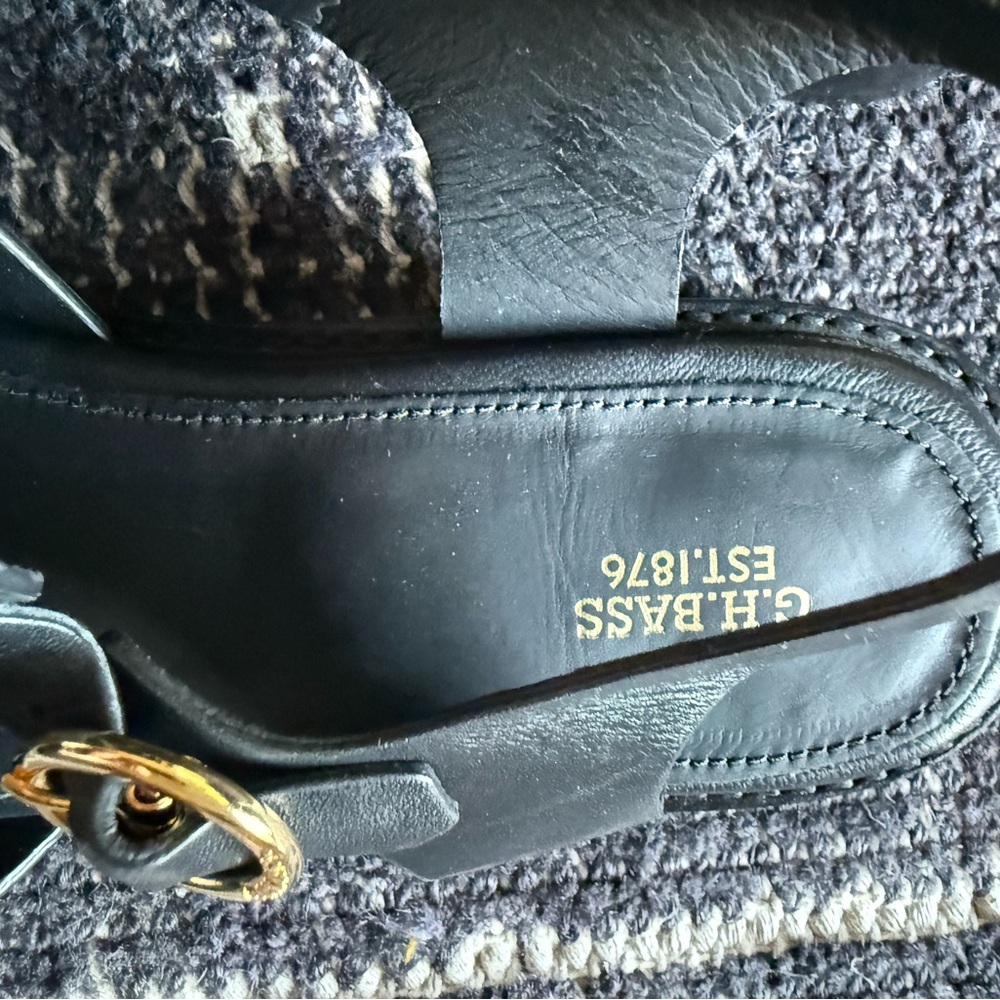 Women's Black Fisherman Sandals GH Bass new size 10 - Picture 8 of 8
